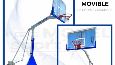 CASTILLO DE BASQUET TRANSPORTABLE ''MAGIC''