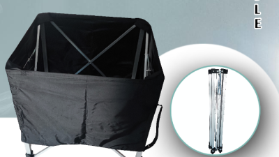 CARRITO PORTA PELOTA PLEGABLE