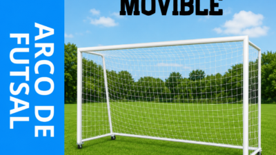 ARCOS DE FUTSAL  #5 FIJO Y/O MOVIBLE