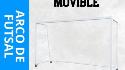 ARCOS DE FUTSAL #5 FIJO Y/O MOVIBLE